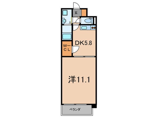 グレ-ス門戸荘Ⅱの物件間取画像